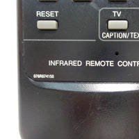 Orion 076R074150 Pre-Owned Original Multi Brand TV Remote Control