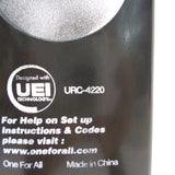 One For All URC-4220 Pre-Owned 4 Device Universal Remote Control