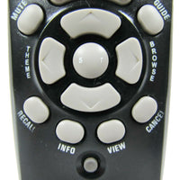 Dish Network 100840 Pre-Owned Satellite TV Receiver Remote Control