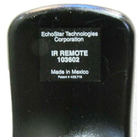 Dish Network 103602 Pre-Owned Satellite TV Receiver IR Remote Control