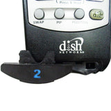 Dish Network 158925 Pre-Owned Satellite TV Receiver Remote Control