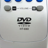 Durabrand HT-690 Pre-Owned DVD Home Thater System Remote Control