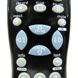GE Black RC24914-E Pre-Owned 4 Device Universal Remote Control