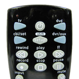 GE Black RC24914-E Pre-Owned 4 Device Universal Remote Control