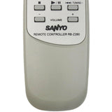 Sanyo RB-Z280 Pre-Owned CD Portable Radio Remote Control, Factory Original