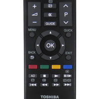 Toshiba CT-90440 Pre-Owned TV Remote Control, Factory Original