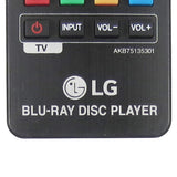 LG AKB75135301 Pre-Owned Blu-Ray Player Remote Control