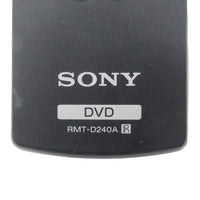 Sony RMT-D240A Pre-Owned DVD Recorder VCR Combo Remote Control