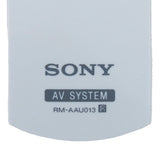 Sony RM-AAU013 Pre-Owned Home Theater System Remote Control