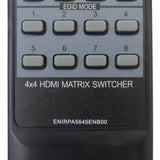 Unbranded ENIRPA5645ENB00 Pre-Owned 4 X 4 HDMI Matrix Switcher Remote Control