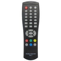 Golden Interstar No. 1 Pre-Owned Satellite TV Receiver Remote Control
