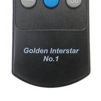 Golden Interstar No. 1 Pre-Owned Satellite TV Receiver Remote Control