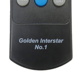 Golden Interstar No. 1 Pre-Owned Satellite TV Receiver Remote Control