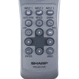 Sharp GA013WJ Pre-Owned Projector Remote Control