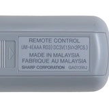 Sharp GA013WJ Pre-Owned Projector Remote Control