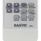 Sanyo CXPK Pre-Owned Projector Remote Control