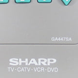 Sharp GA447SA Pre-Owned TV Remote Control