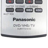 Panasonic EUR7721X10 Pre-Owned DVD Recorder VCR Combo Remote Control