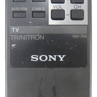 Sony RM-768 Pre-Owned Factory Original TV Remote Control
