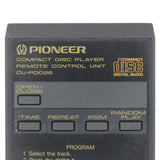 Pioneer CU-PD026 Pre-Owned Factory Original CD Player Remote Control