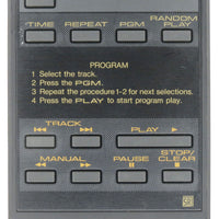 Pioneer CU-PD026 Pre-Owned Factory Original CD Player Remote Control