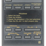 Pioneer CU-PD026 Pre-Owned Factory Original CD Player Remote Control