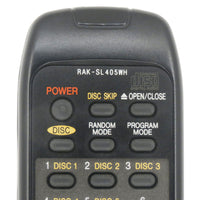 Panasonic RAK-SL405WH Pre-Owned Original CD Player Remote Control