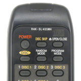 Panasonic RAK-SL405WH Pre-Owned Original CD Player Remote Control
