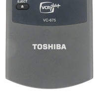 Toshiba VC-675 Pre-Owned Factory Original VCR Remote Control