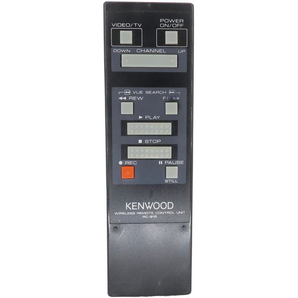 Kenwood RC-915 Pre-Owned Factory Original VCR Remote Control