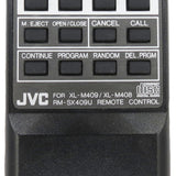 JVC RM-SX409U Pre-Owned Factory Original CD Player Remote Control