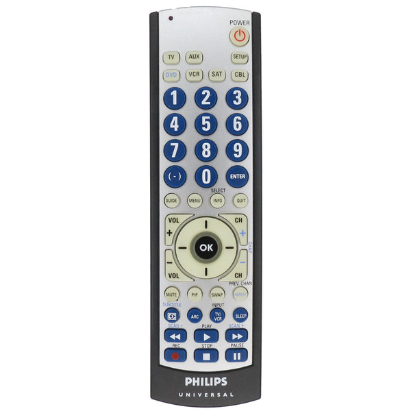 Philips SRC3036WM17 Pre-Owned 6 Device Universal Remote Control