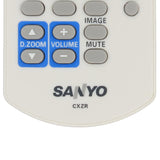 Sanyo CXZR Pre-Owned Factory Original Projector Remote Control