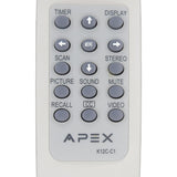 Apex K12C-C1 Pre-Owned Factory Original TV Remote Control