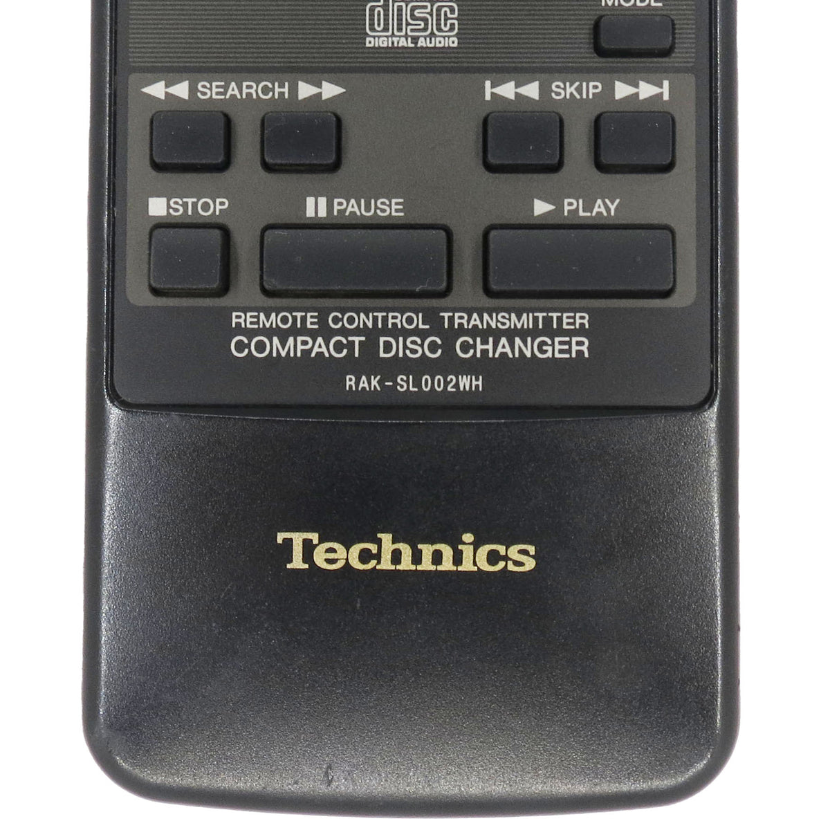 Technics RAK-SL002WH Pre-Owned Original CD Player Remote Control ...