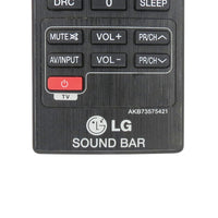 LG AKB73575421 Pre-Owned Factory Original Sound Bar Remote Control