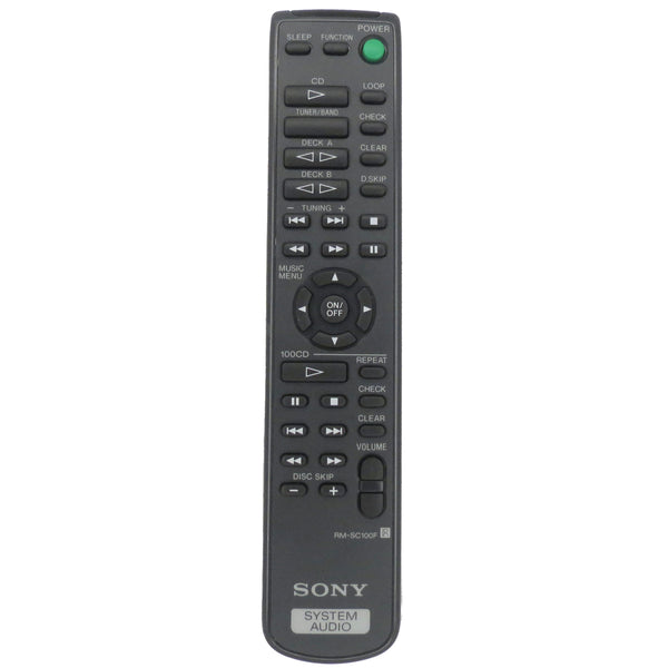 Sony RM-SC100F Pre-Owned Factory Original Audio System Remote Control