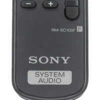 Sony RM-SC100F Pre-Owned Factory Original Audio System Remote Control