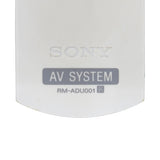 Sony RM-ADU001 Pre-Owned DVD Home Theater System Remote Control