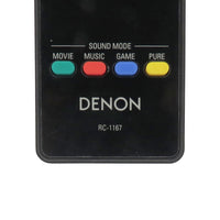 Denon RC-1167 Pre-Owned Factory Original AV Receiver Remote Control