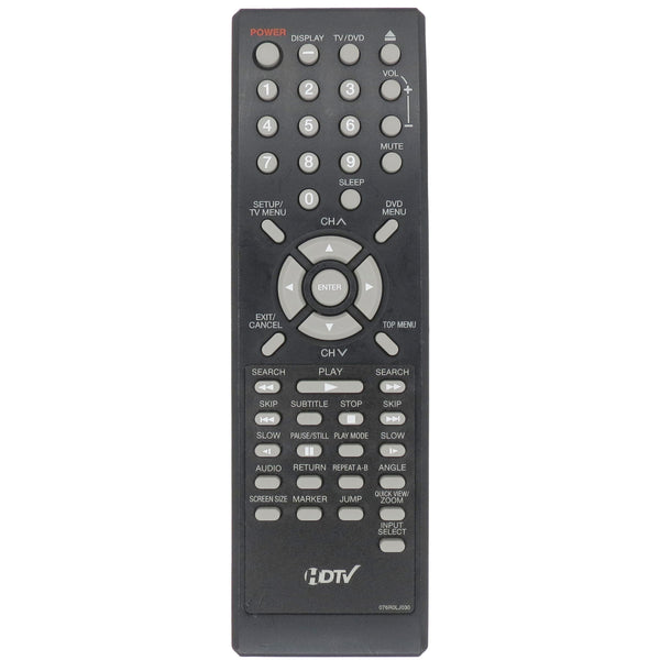 Sansui 076R0LJ030 Pre-Owned Original TV/DVD Combo Remote Control