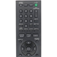 Sony RMT-D255A Pre-Owned DVD Recorder VCR Combo Remote Control