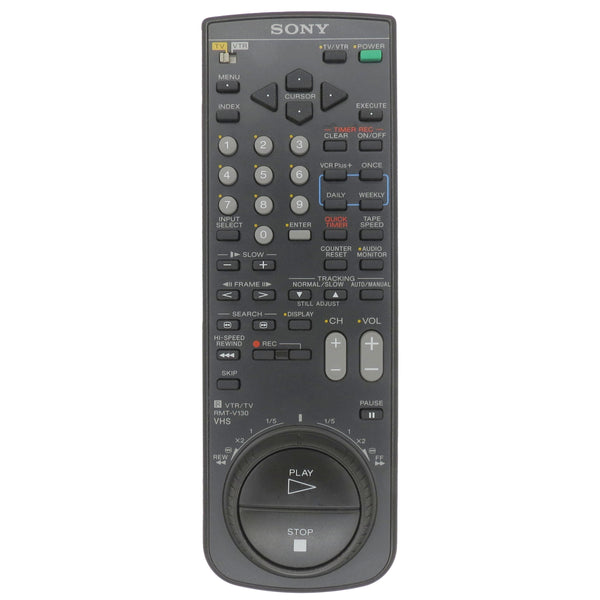 Sony RMT-V130 Pre-Owned Factory Original VCR Remote Control