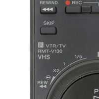 Sony RMT-V130 Pre-Owned Factory Original VCR Remote Control