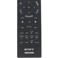 Sony RMF-TX200U Pre-Owned Factory Original TV Remote Control