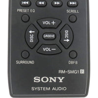 Sony RM-SMG1 Pre-Owned Factory Original Audio System Remote Control