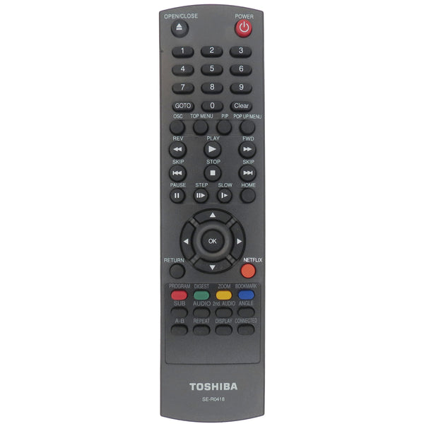 Toshiba SE-R0418 Pre-Owned Original Blu-Ray Player Remote Control