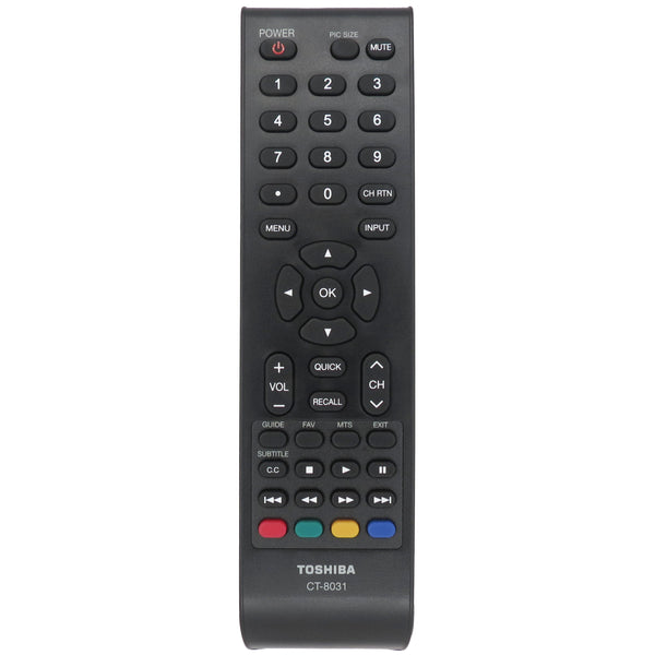 Toshiba CT-8031 Pre-Owned Factory Original TV Remote Control