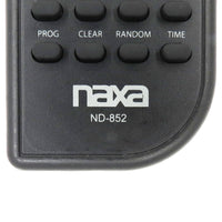 Naxa ND-852 Pre-Owned Factory Original DVD Player Remote Control