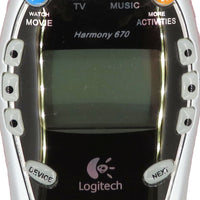 Logitech Harmony 670 Pre-Owned 15 Device Universal Remote Control